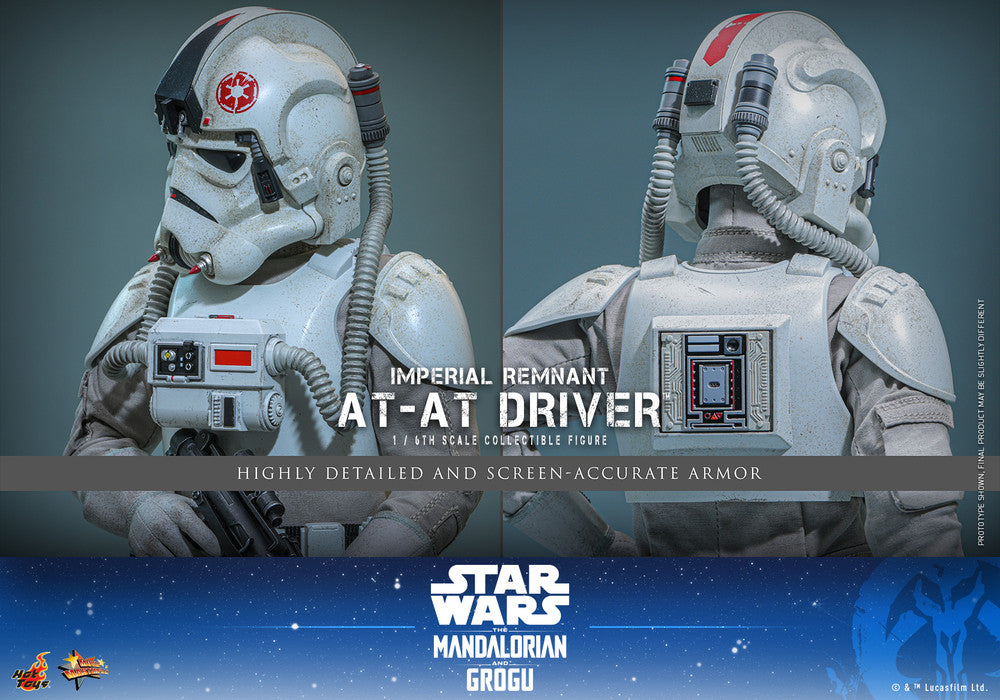 Preventa Figura Imperial Remnant AT-AT Driver - Star Wars: The Mandalorian & Grogu marca Hot Toys MMS845 escala 1/6