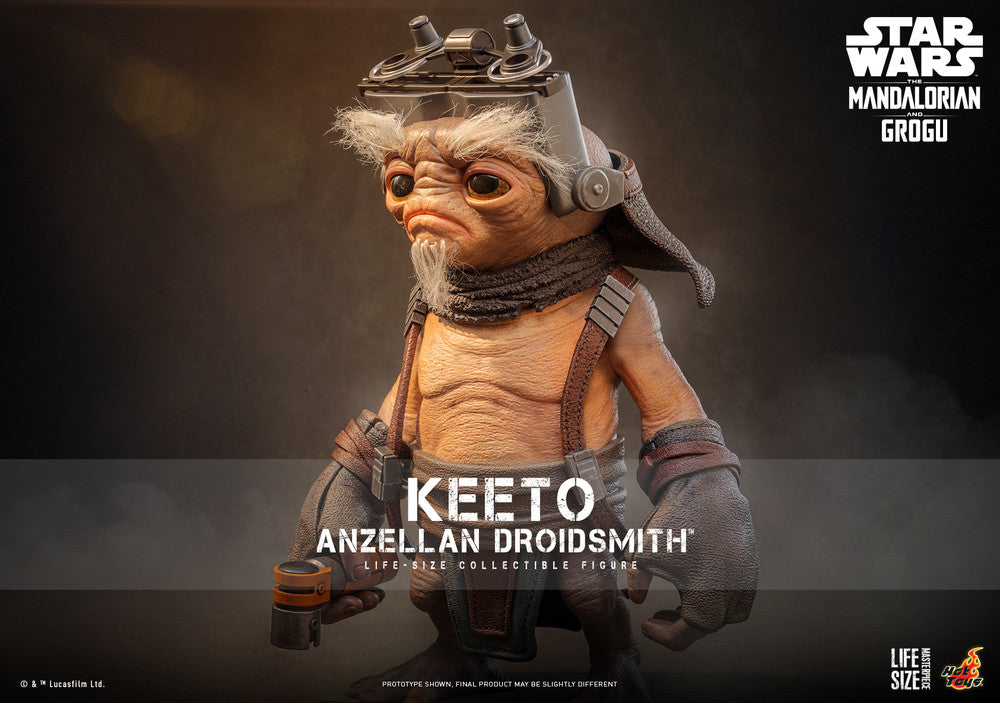 Pedido Figura Keeto (Anzellan Droidsmith) (Tamaño real) - Star Wars: The Mandalorian & Grogu marca Hot Toys LMS018 escala real 1/1