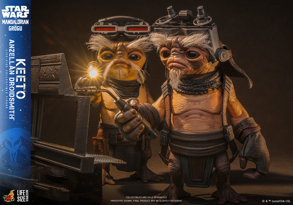 Pedido Figura Keeto (Anzellan Droidsmith) (Tamaño real) - Star Wars: The Mandalorian & Grogu marca Hot Toys LMS018 escala real 1/1