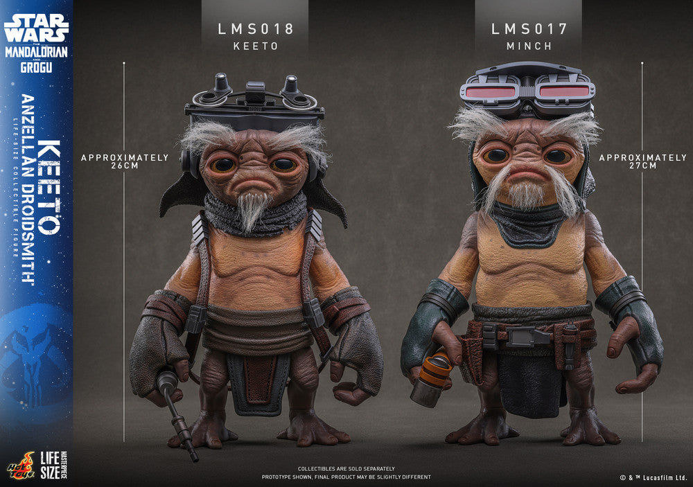 Pedido Figura Keeto (Anzellan Droidsmith) (Tamaño real) - Star Wars: The Mandalorian & Grogu marca Hot Toys LMS018 escala real 1/1