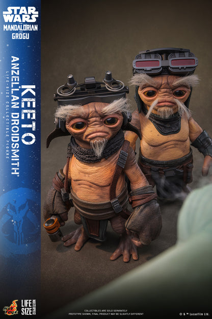 Pedido Figura Keeto (Anzellan Droidsmith) (Tamaño real) - Star Wars: The Mandalorian & Grogu marca Hot Toys LMS018 escala real 1/1