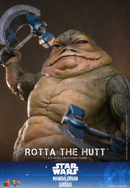 Preventa Figura Rotta the Hutt - Star Wars: The Mandalorian & Grogu marca Hot Toys MMS885 escala 1/6