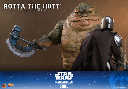 Preventa Figura Rotta the Hutt - Star Wars: The Mandalorian & Grogu marca Hot Toys MMS885 escala 1/6