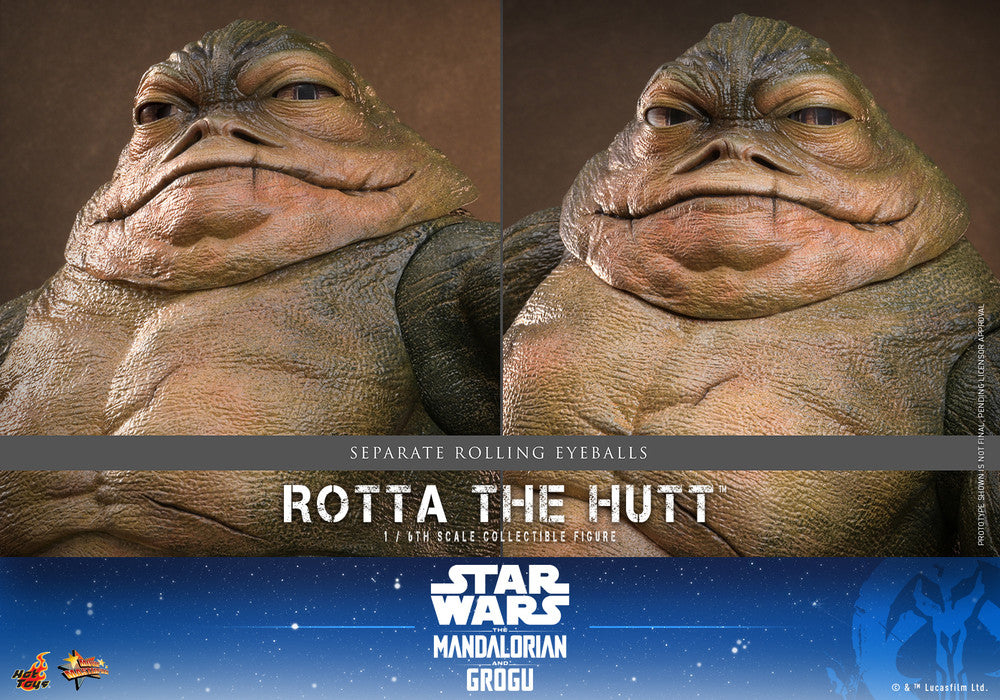 Preventa Figura Rotta the Hutt - Star Wars: The Mandalorian & Grogu marca Hot Toys MMS885 escala 1/6