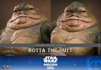 Preventa Figura Rotta the Hutt - Star Wars: The Mandalorian & Grogu marca Hot Toys MMS885 escala 1/6