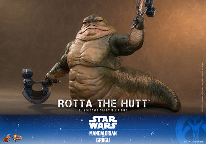 Preventa Figura Rotta the Hutt - Star Wars: The Mandalorian & Grogu marca Hot Toys MMS885 escala 1/6