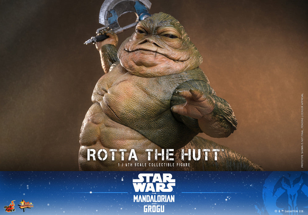 Preventa Figura Rotta the Hutt - Star Wars: The Mandalorian & Grogu marca Hot Toys MMS885 escala 1/6