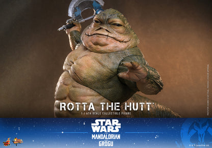 Preventa Figura Rotta the Hutt - Star Wars: The Mandalorian & Grogu marca Hot Toys MMS885 escala 1/6