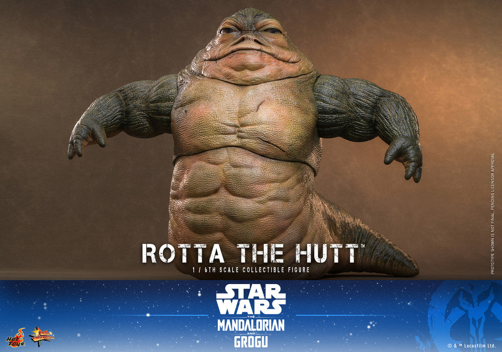 Preventa Figura Rotta the Hutt - Star Wars: The Mandalorian & Grogu marca Hot Toys MMS885 escala 1/6