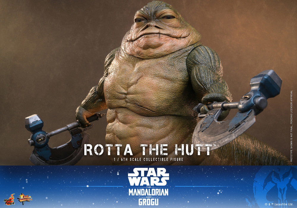 Preventa Figura Rotta the Hutt - Star Wars: The Mandalorian & Grogu marca Hot Toys MMS885 escala 1/6