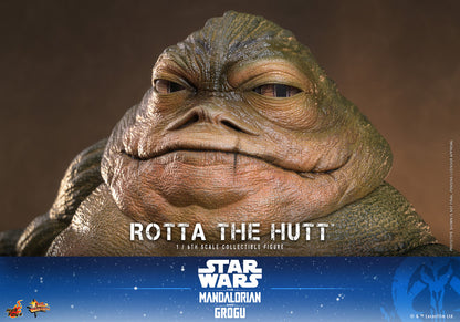 Preventa Figura Rotta the Hutt - Star Wars: The Mandalorian & Grogu marca Hot Toys MMS885 escala 1/6