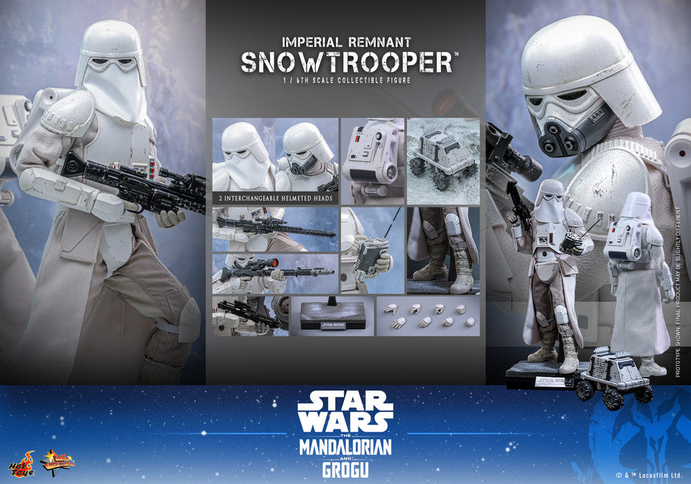 Preventa Figura Imperial Remnant Snowtrooper - Star Wars: The Mandalorian & Grogu marca Hot Toys MMS838 escala 1/6