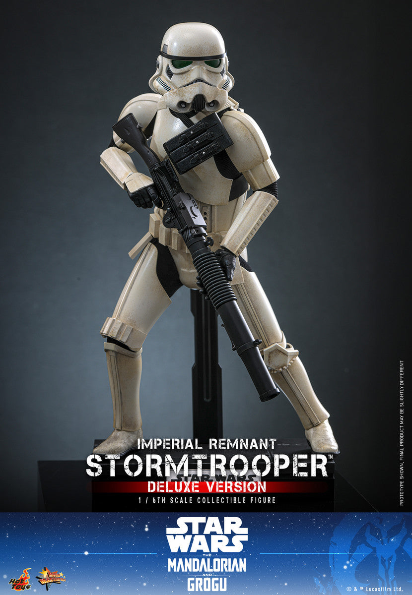 Preventa Figura Imperial Remnant Stormtrooper (Deluxe Version) - Star Wars: The Mandalorian & Grogu marca Hot Toys MMS837 escala 1/6