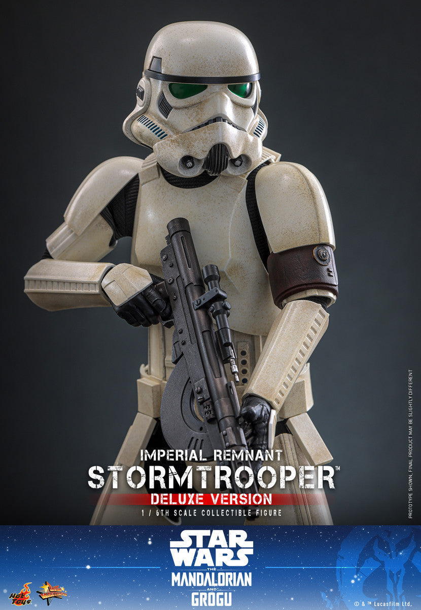 Preventa Figura Imperial Remnant Stormtrooper (Deluxe Version) - Star Wars: The Mandalorian & Grogu marca Hot Toys MMS837 escala 1/6