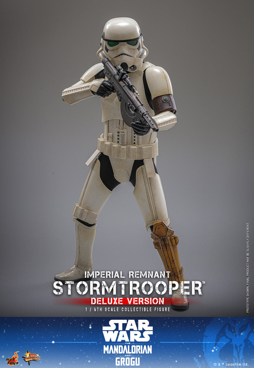 Preventa Figura Imperial Remnant Stormtrooper (Deluxe Version) - Star Wars: The Mandalorian & Grogu marca Hot Toys MMS837 escala 1/6
