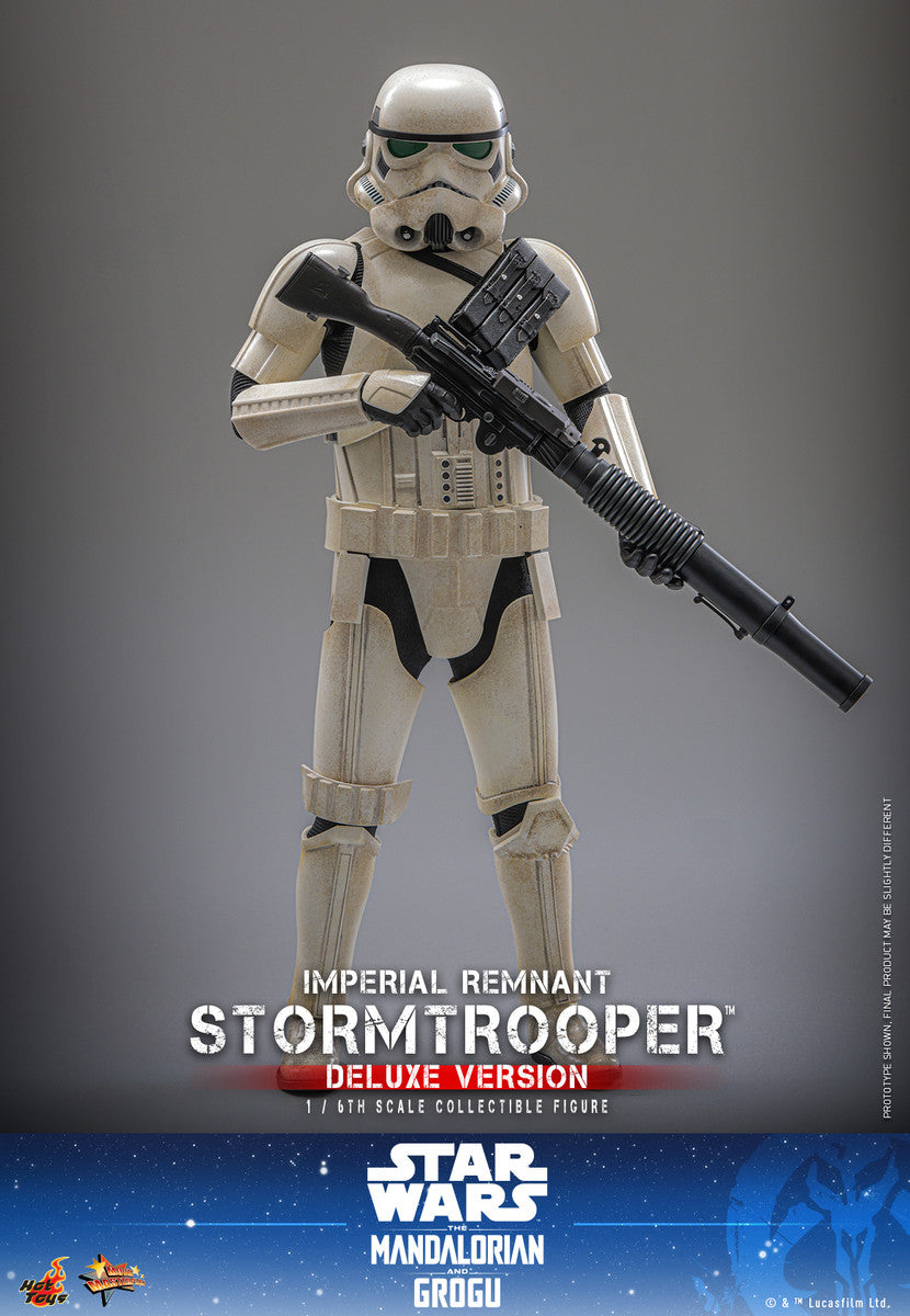 Preventa Figura Imperial Remnant Stormtrooper (Deluxe Version) - Star Wars: The Mandalorian & Grogu marca Hot Toys MMS837 escala 1/6