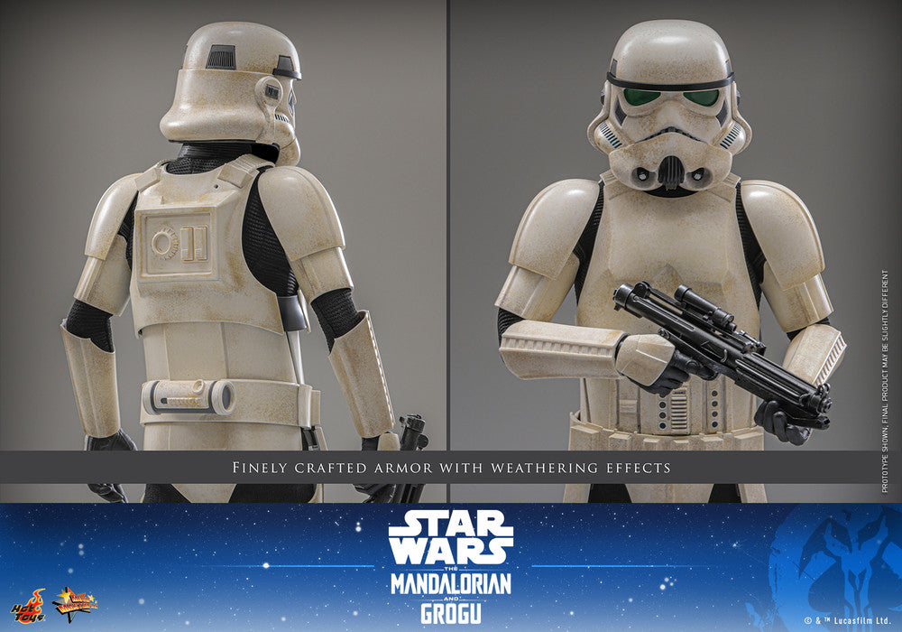 Preventa Figura Imperial Remnant Stormtrooper (Deluxe Version) - Star Wars: The Mandalorian & Grogu marca Hot Toys MMS837 escala 1/6