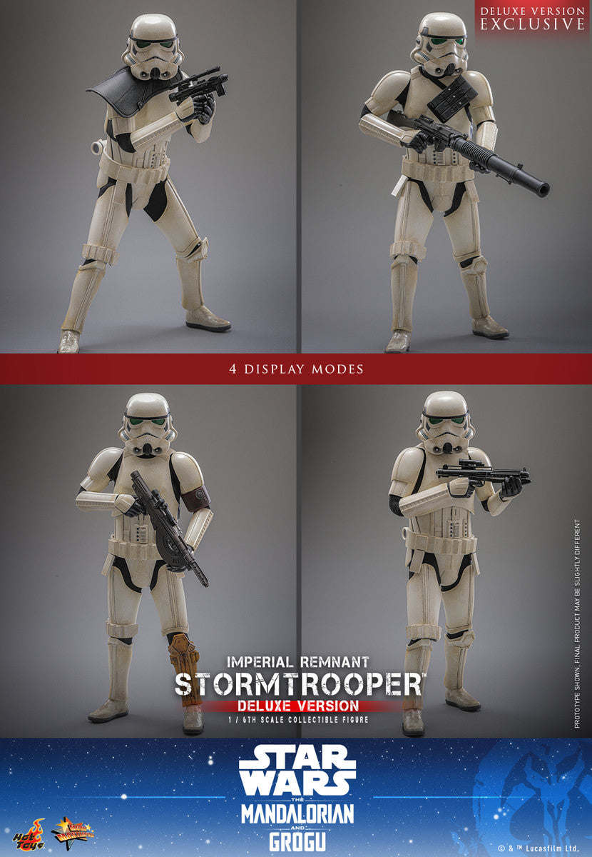 Preventa Figura Imperial Remnant Stormtrooper (Deluxe Version) - Star Wars: The Mandalorian & Grogu marca Hot Toys MMS837 escala 1/6