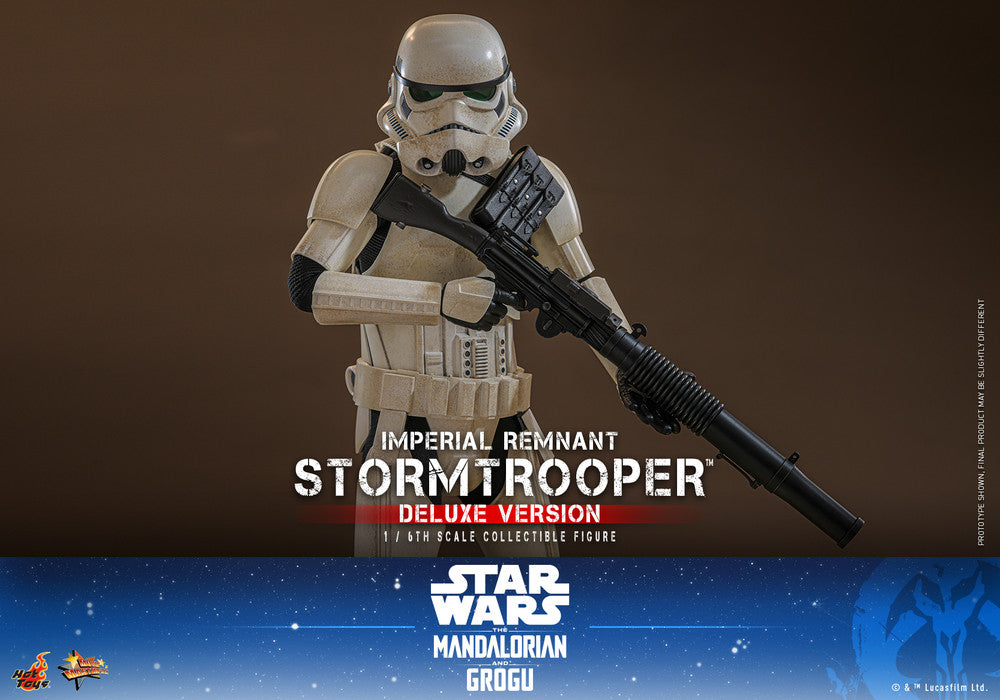 Preventa Figura Imperial Remnant Stormtrooper (Deluxe Version) - Star Wars: The Mandalorian & Grogu marca Hot Toys MMS837 escala 1/6