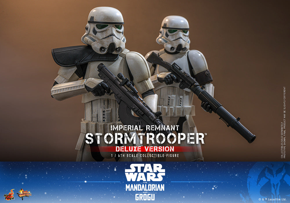 Preventa Figura Imperial Remnant Stormtrooper (Deluxe Version) - Star Wars: The Mandalorian & Grogu marca Hot Toys MMS837 escala 1/6