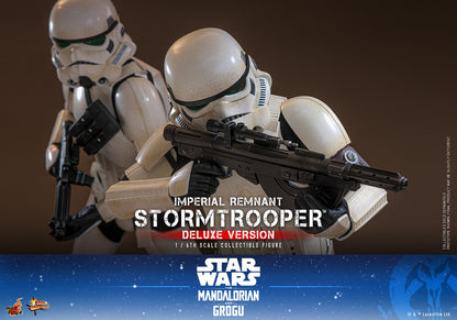Preventa Figura Imperial Remnant Stormtrooper (Deluxe Version) - Star Wars: The Mandalorian & Grogu marca Hot Toys MMS837 escala 1/6