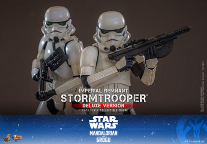 Preventa Figura Imperial Remnant Stormtrooper (Deluxe Version) - Star Wars: The Mandalorian & Grogu marca Hot Toys MMS837 escala 1/6