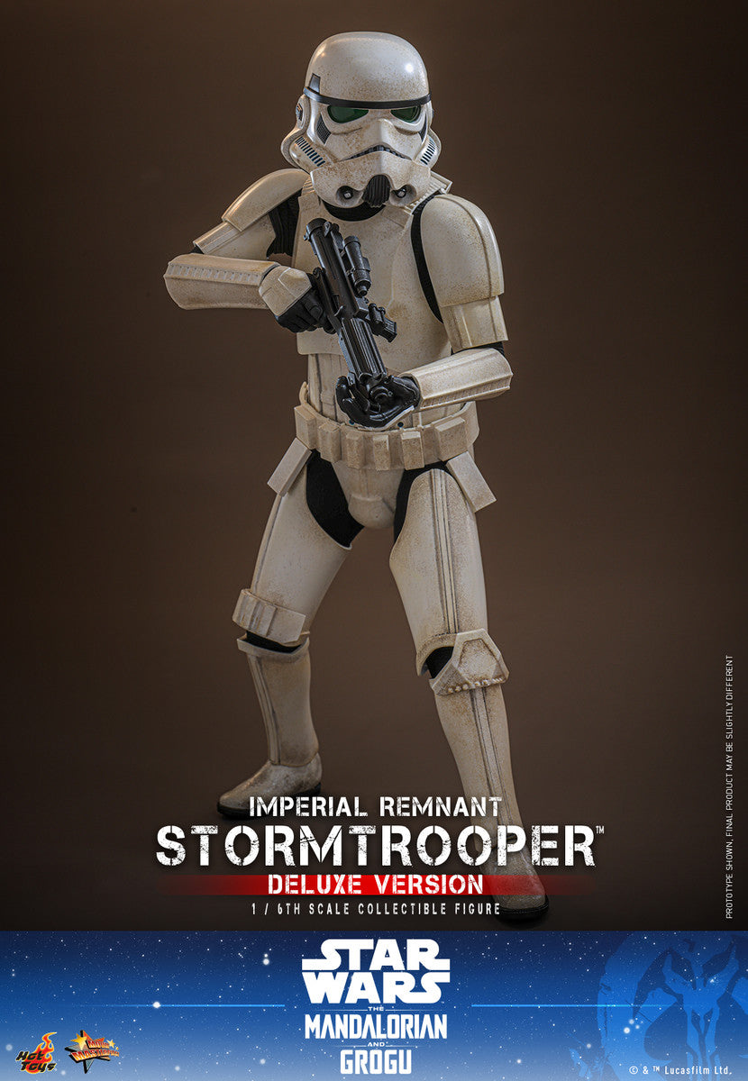 Preventa Figura Imperial Remnant Stormtrooper (Deluxe Version) - Star Wars: The Mandalorian & Grogu marca Hot Toys MMS837 escala 1/6