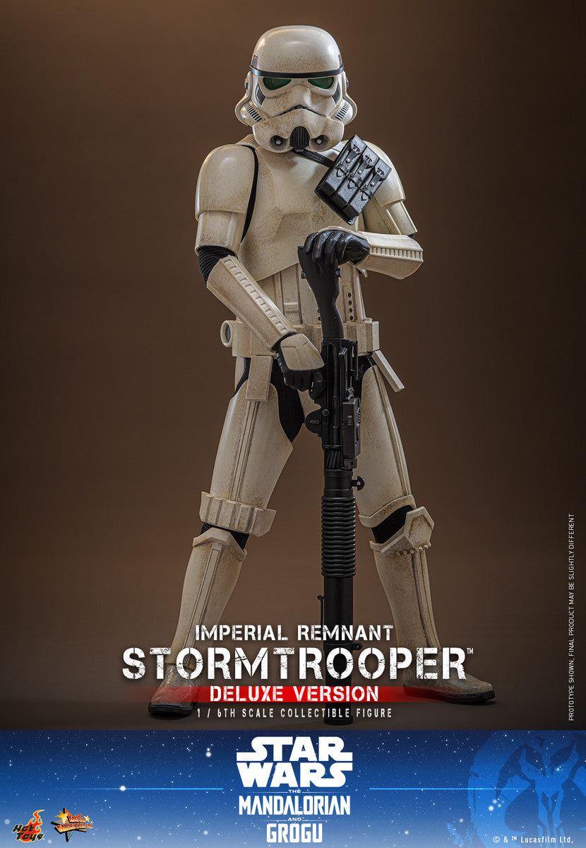 Preventa Figura Imperial Remnant Stormtrooper (Deluxe Version) - Star Wars: The Mandalorian & Grogu marca Hot Toys MMS837 escala 1/6