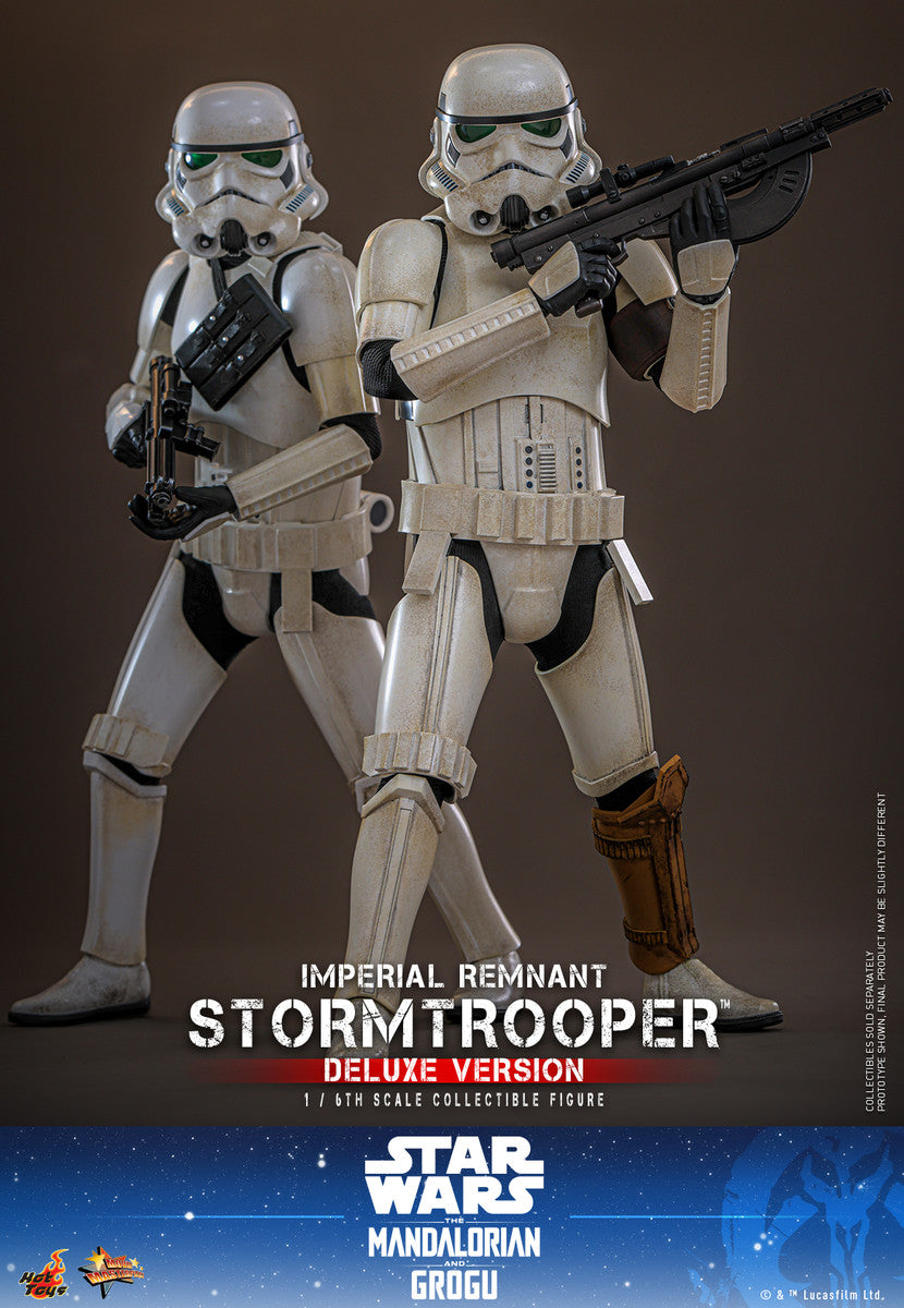 Preventa Figura Imperial Remnant Stormtrooper (Deluxe Version) - Star Wars: The Mandalorian & Grogu marca Hot Toys MMS837 escala 1/6