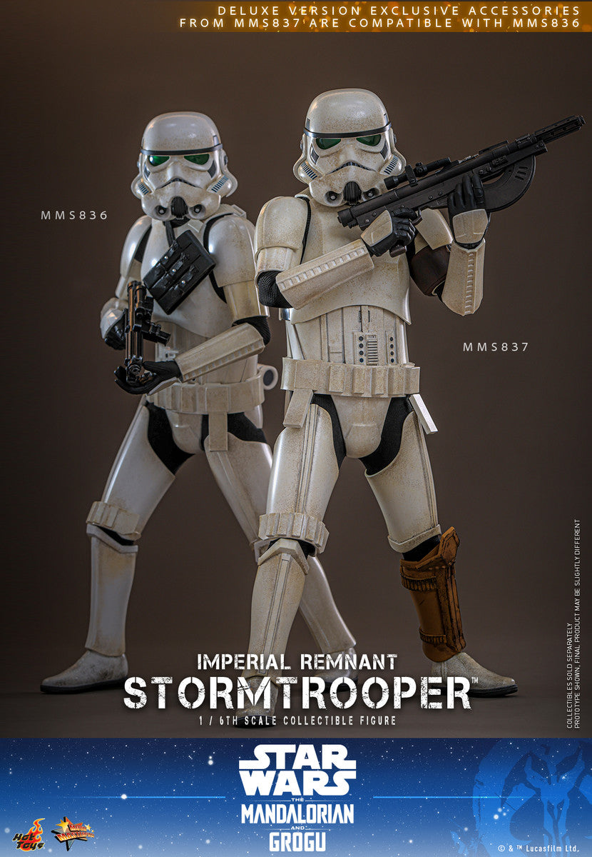 Preventa Figura Imperial Remnant Stormtrooper - Star Wars: The Mandalorian & Grogu marca Hot Toys MMS836 escala 1/6