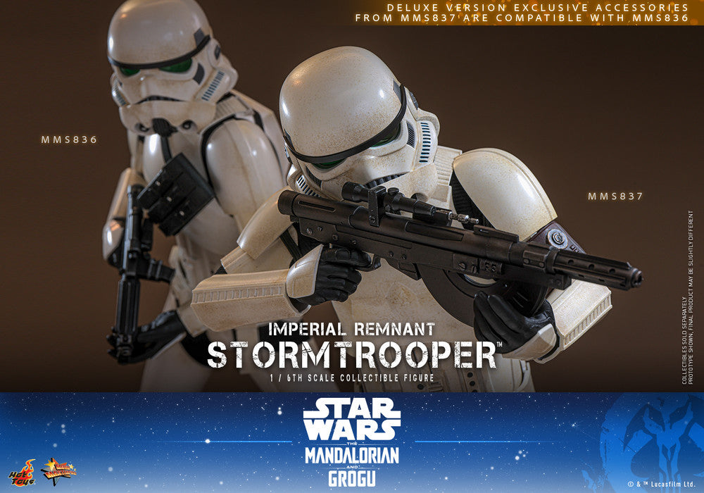 Preventa Figura Imperial Remnant Stormtrooper - Star Wars: The Mandalorian & Grogu marca Hot Toys MMS836 escala 1/6