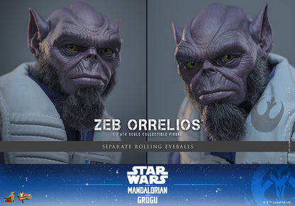 Preventa Figura Zeb Orrelios - Star Wars: The Mandalorian & Grogu marca Hot Toys MMS876 escala 1/6