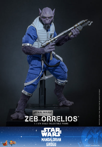 Preventa Figura Zeb Orrelios - Star Wars: The Mandalorian & Grogu marca Hot Toys MMS876 escala 1/6