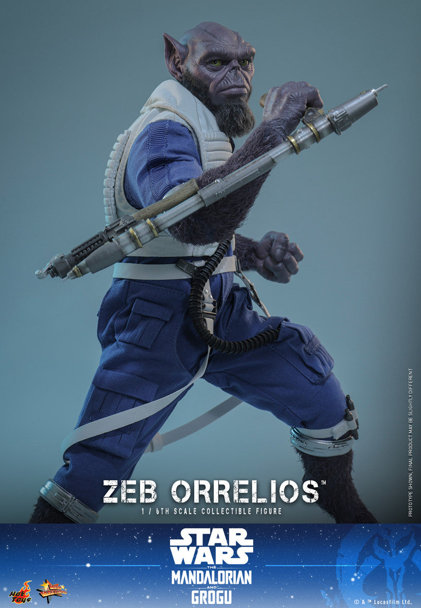 Preventa Figura Zeb Orrelios - Star Wars: The Mandalorian & Grogu marca Hot Toys MMS876 escala 1/6