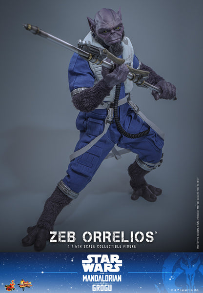 Preventa Figura Zeb Orrelios - Star Wars: The Mandalorian & Grogu marca Hot Toys MMS876 escala 1/6