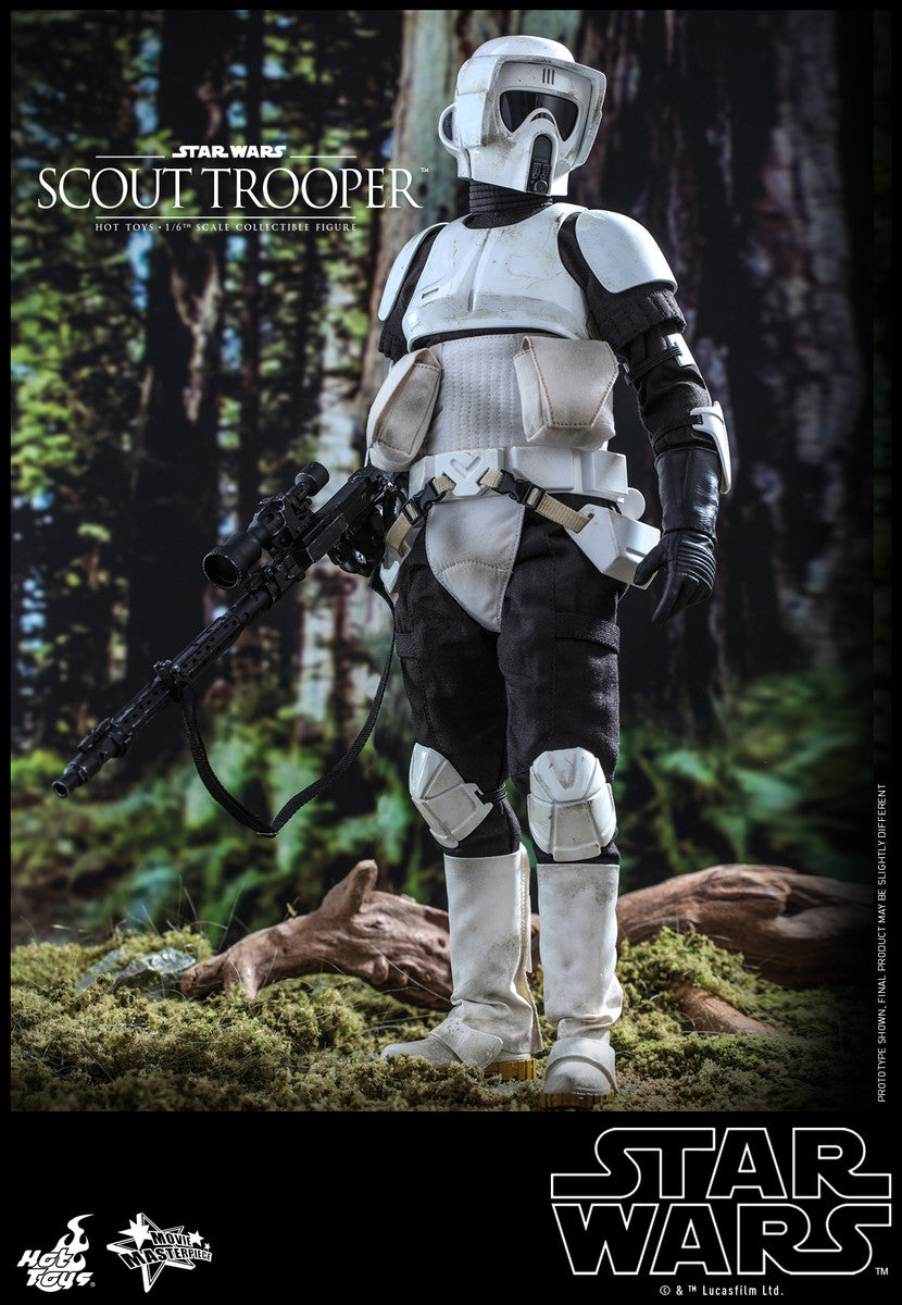 Pedido Figura Scout Trooper - Star Wars: Return of the Jedi ™ marca Hot Toys MMS611 escala 1/6
