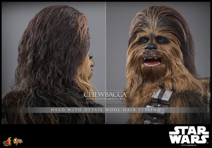 Preventa Figura Chewbacca™ con C-3PO™ desensamblado - Star Wars: Episode V The Empire Strikes Back™ marca Hot Toys MMS766 escala 1/6