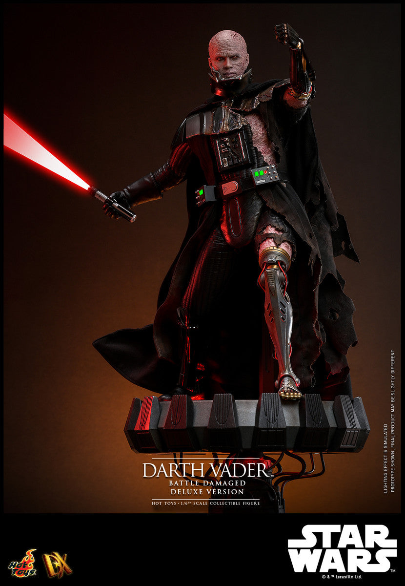 Preventa Figura Darth Vader (Battle Damaged) (DELUXE version) - Star Wars™ marca Hot Toys DX45 escala 1/6