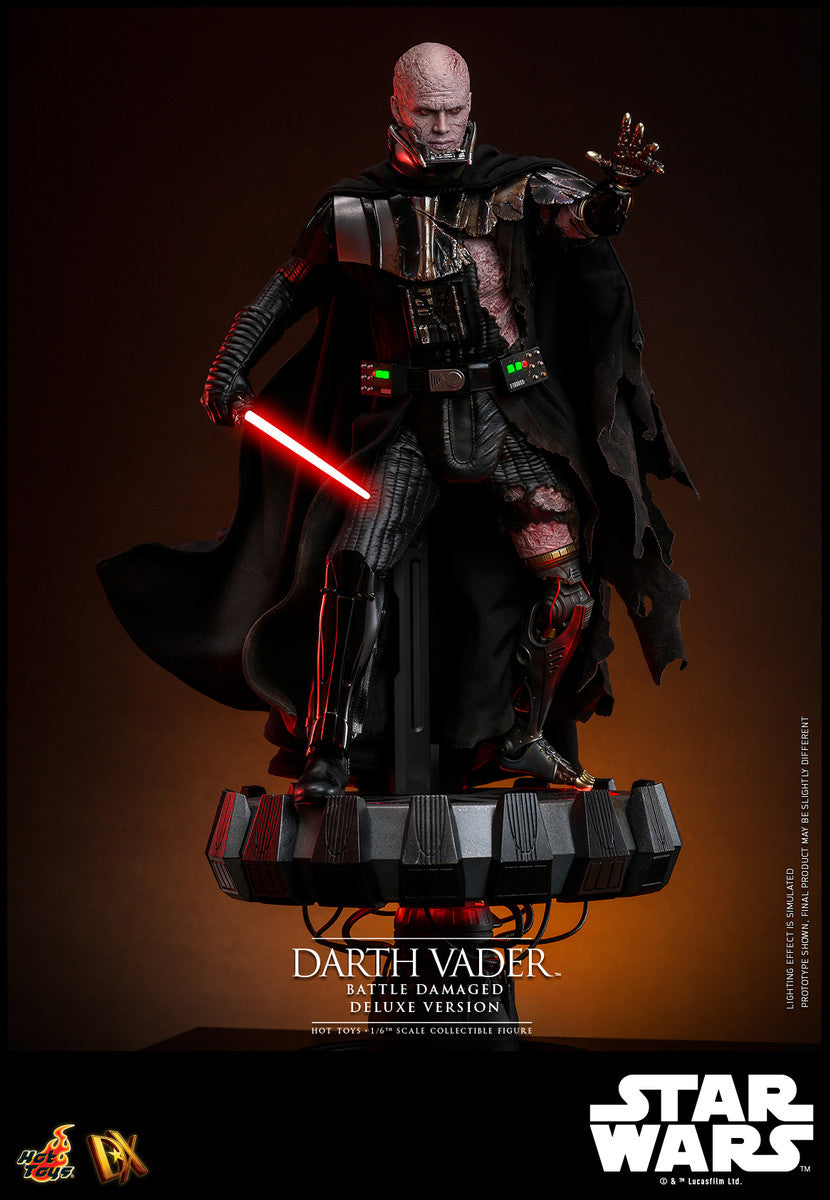 Preventa Figura Darth Vader (Battle Damaged) (DELUXE version) - Star Wars™ marca Hot Toys DX45 escala 1/6