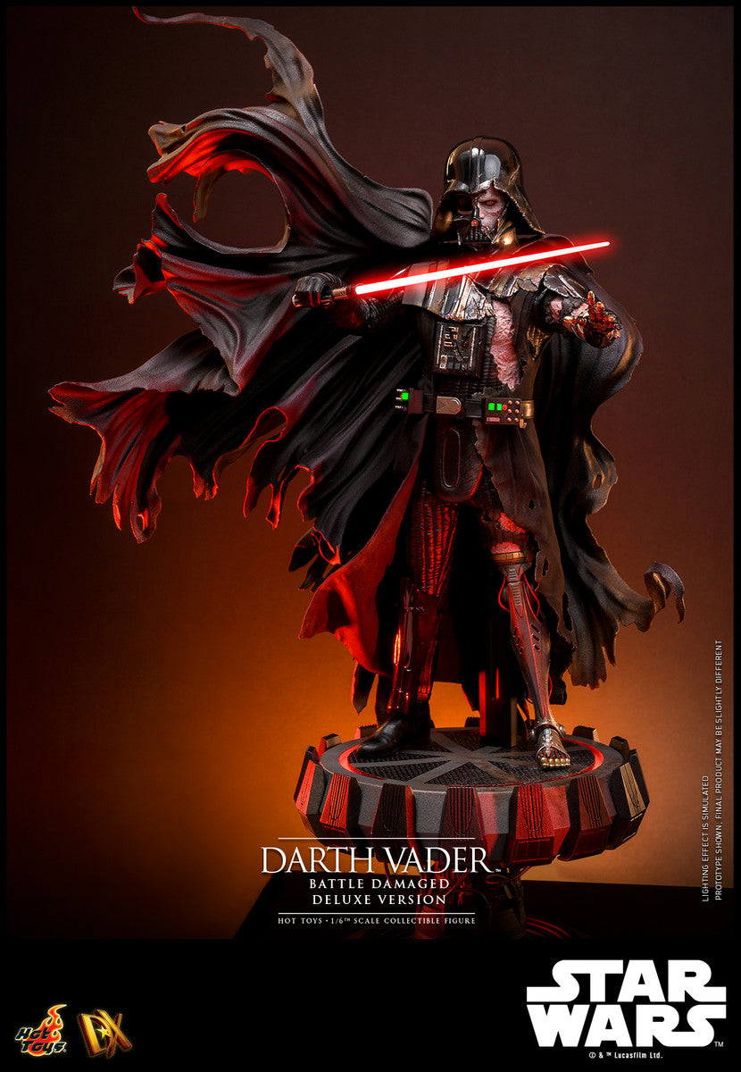 Preventa Figura Darth Vader (Battle Damaged) (DELUXE version) - Star Wars™ marca Hot Toys DX45 escala 1/6