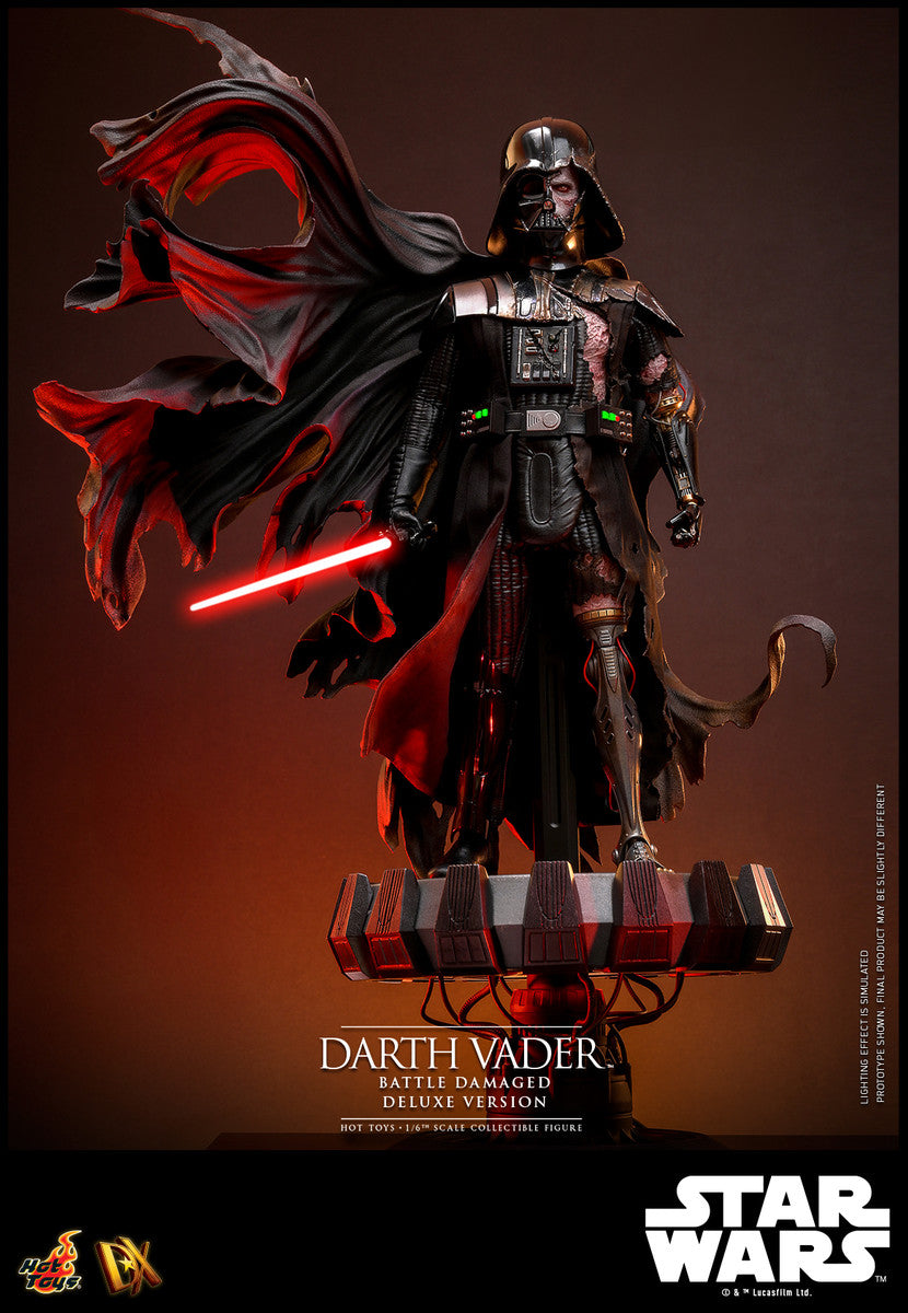 Preventa Figura Darth Vader (Battle Damaged) (DELUXE version) - Star Wars™ marca Hot Toys DX45 escala 1/6