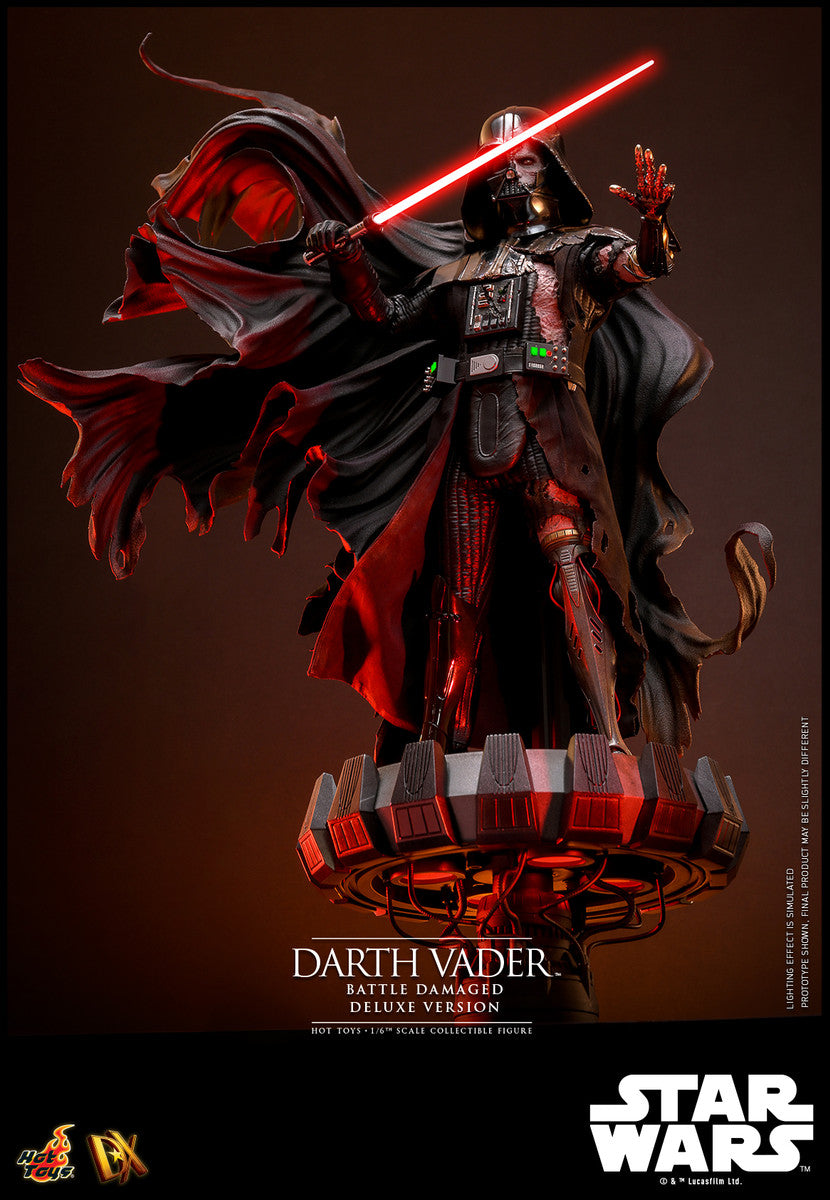 Preventa Figura Darth Vader (Battle Damaged) (DELUXE version) - Star Wars™ marca Hot Toys DX45 escala 1/6