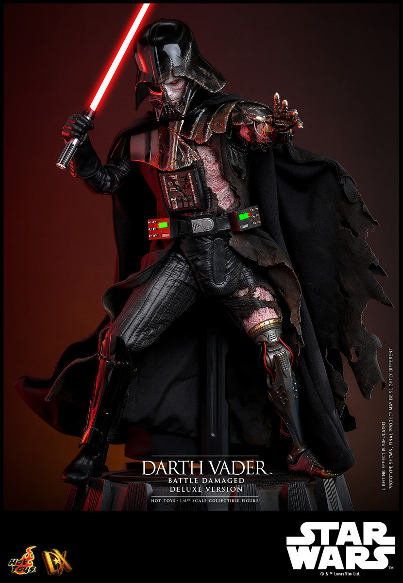 Preventa Figura Darth Vader (Battle Damaged) (DELUXE version) - Star Wars™ marca Hot Toys DX45 escala 1/6