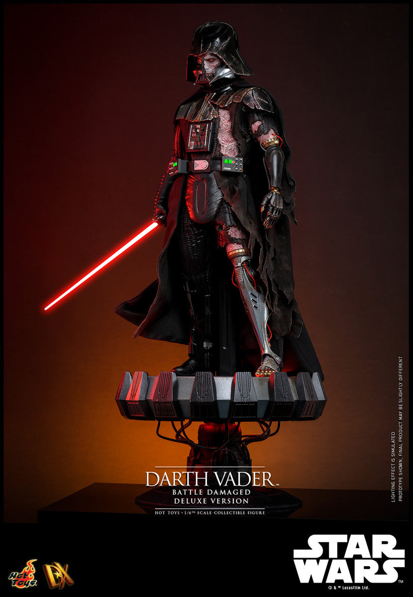Preventa Figura Darth Vader (Battle Damaged) (DELUXE version) - Star Wars™ marca Hot Toys DX45 escala 1/6