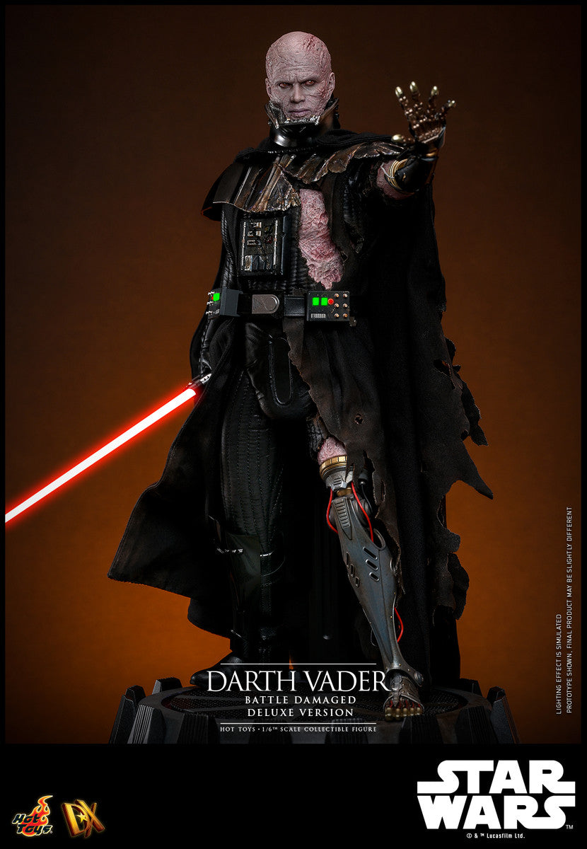 Preventa Figura Darth Vader (Battle Damaged) (DELUXE version) - Star Wars™ marca Hot Toys DX45 escala 1/6