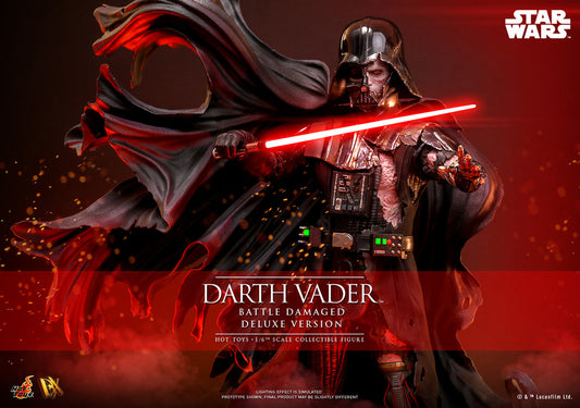 Preventa Figura Darth Vader (Battle Damaged) (DELUXE version) - Star Wars™ marca Hot Toys DX45 escala 1/6