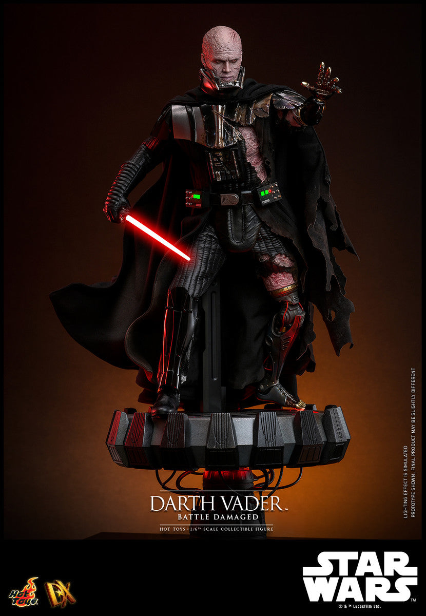 Preventa Figura Darth Vader (Battle Damaged) - Star Wars™ marca Hot Toys DX44 escala 1/6