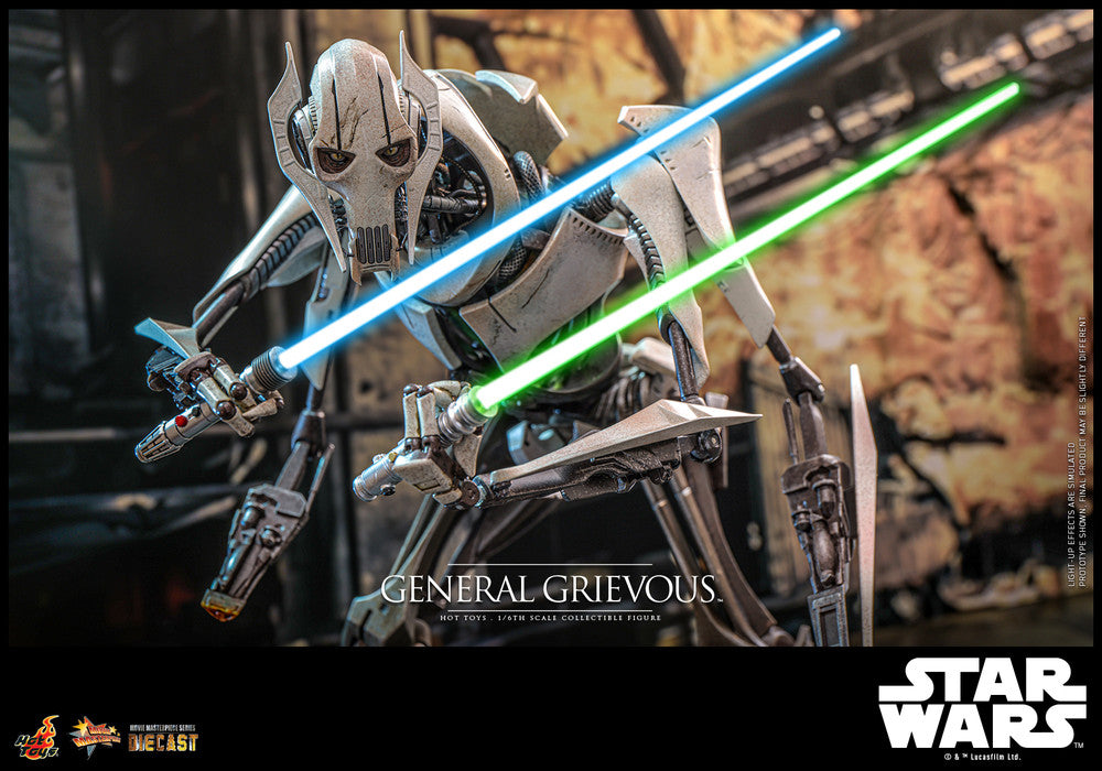 Preventa Figura General Grievous ™ - Star Wars Episode III: Revenge of the Sith ™ marca Hot Toys MMS760 D67 escala 1/6