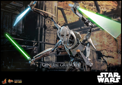 Preventa Figura General Grievous ™ - Star Wars Episode III: Revenge of the Sith ™ marca Hot Toys MMS760 D67 escala 1/6