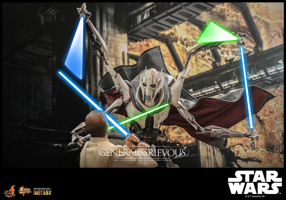 Preventa Figura General Grievous ™ - Star Wars Episode III: Revenge of the Sith ™ marca Hot Toys MMS760 D67 escala 1/6